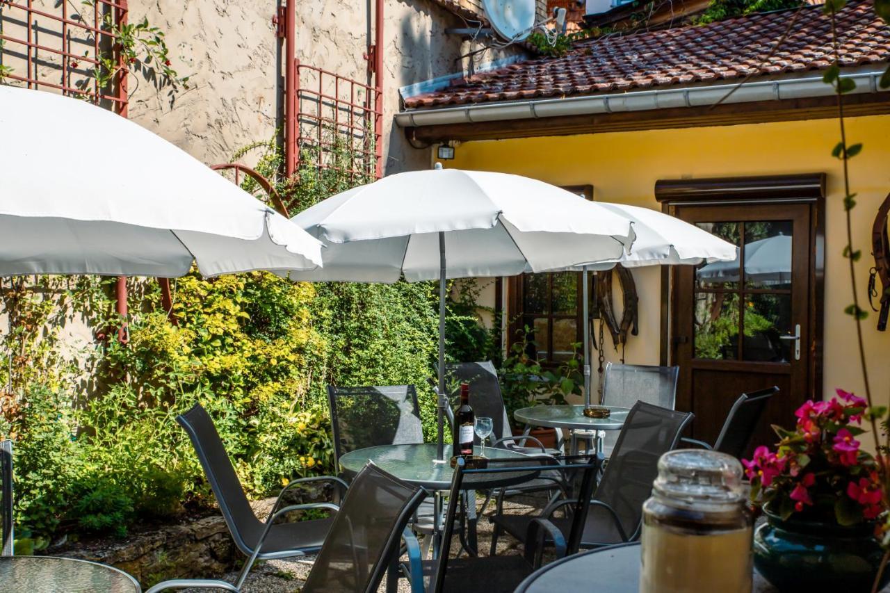 Pension Bergstube Bad Langensalza Buitenkant foto