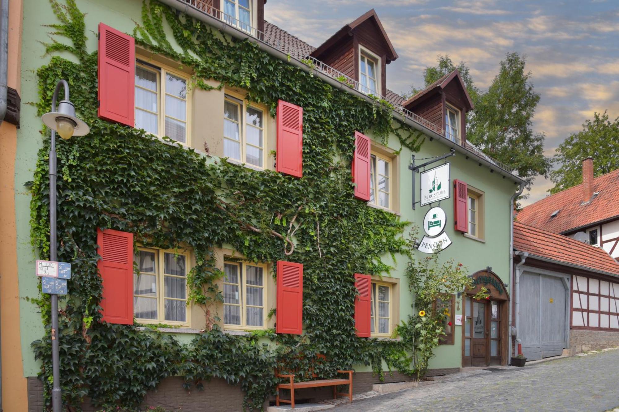 Pension Bergstube Bad Langensalza Buitenkant foto